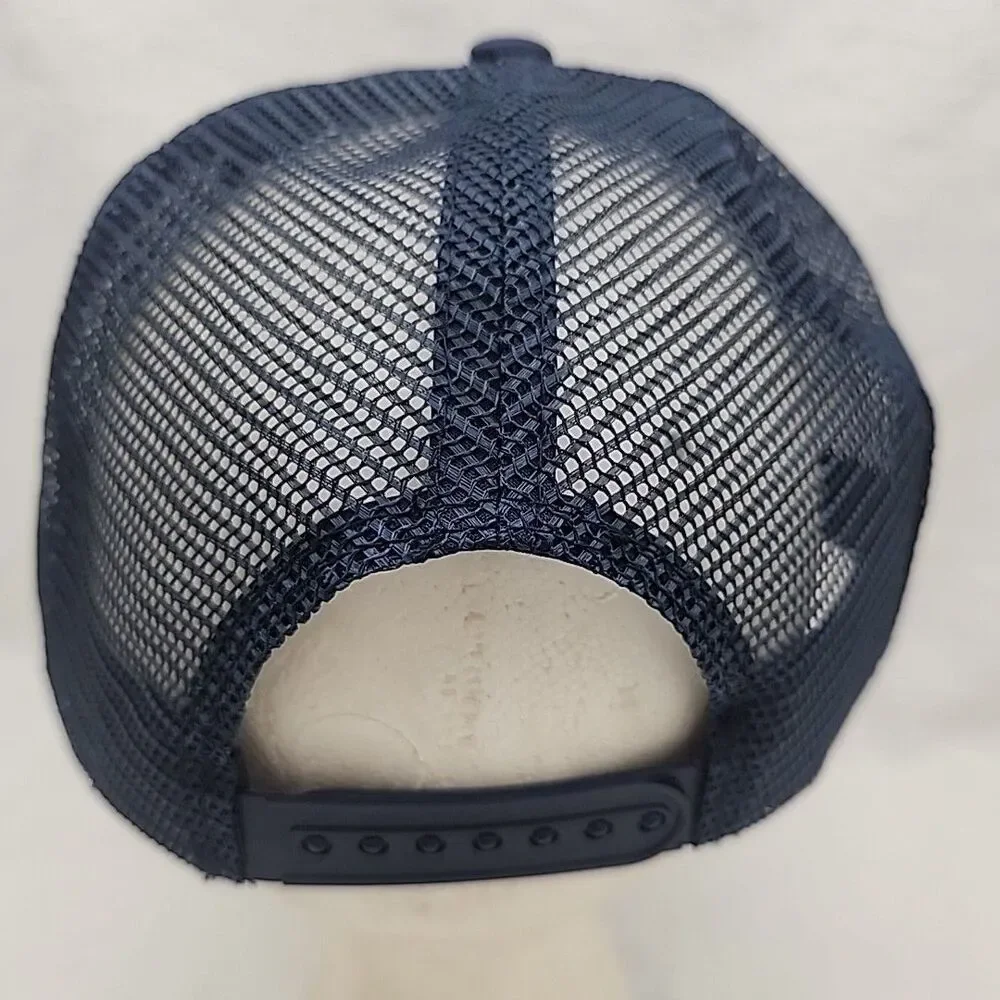 Cap Surfside Scrambled Eggs Gold Leaf Navy Foam Front Trucker Mesh Snapback Hat